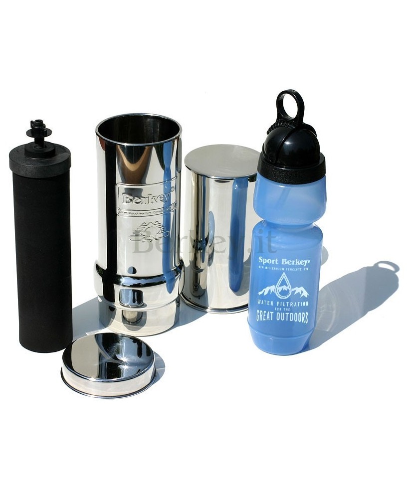 KIT GO BERKEY : Go Berkey e Borraccia " Sport Berkey ( Rif. : GOBK-KIT).