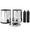 BIG BERKEY : Filtro d'acqua con  i suoi due filtri Black Berkey inclusi (Rif. :  BK4X2-BB).