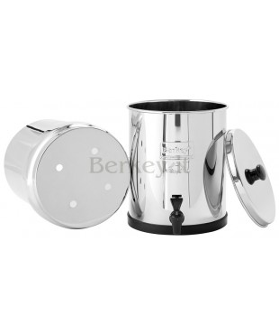 BIG BERKEY : Filtro d'acqua - Può ricevere da 2 a 4 filtri Black Berkey (Rif. : BK4X2-BB). BIG BERKEY : Filtro d'acqua - Può ricevere da 2 a 4 filtri Black Berkey (Rif. : BK4X2-BB).