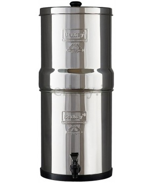 TRAVEL BERKEY : Depuratore d'acqua a gravità - Modello da 5,7 litri (Rif. :  BT4X2-BB).
