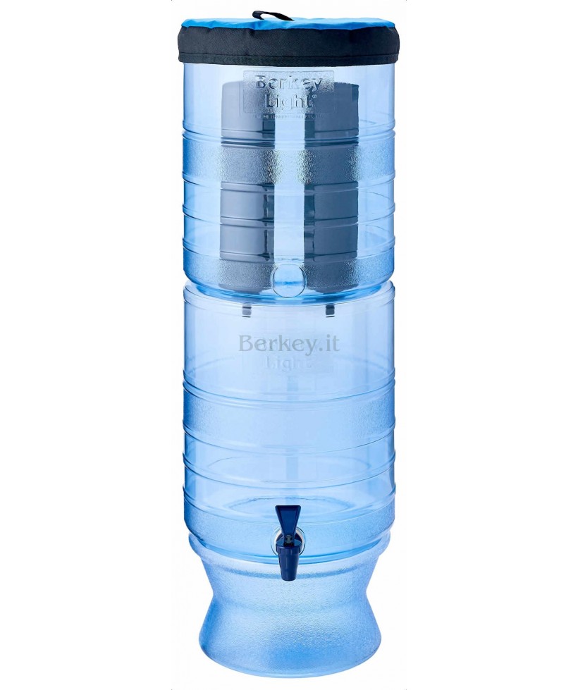 BERKEY LIGHT : Depuratore d'acqua a gravità - modello da 10,4 litri (Rif. :  BKLX2-BB).