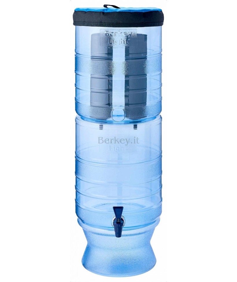 BERKEY LIGHT : Depuratore d'acqua a gravità - modello da 10,4 litri (Rif. : BKLX2-BB). BERKEY LIGHT : Depuratore d'acqua a gravità - modello da 10,4 litri (Rif. : BKLX2-BB).