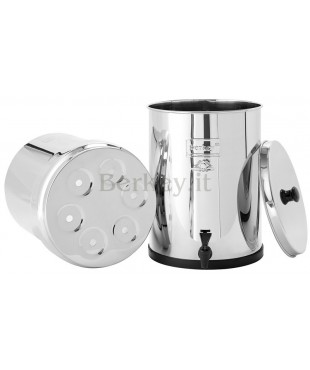 IMPERIAL BERKEY : Filtro d'acqua - Può ricevere da 2 a 6 filtri Black Berkey (Rif. :  IMP6X2-BB).