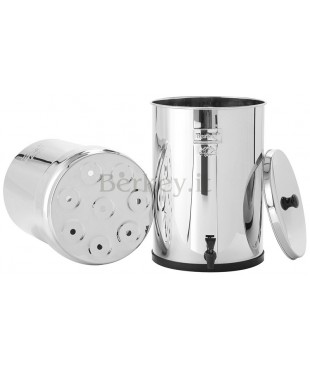 CROWN BERKEY : Filtro d'acqua - Può ricevere da 2 a 8 filtri Black Berkey (Rif. : CRN8X2-BB). CROWN BERKEY : Filtro d'acqua - Può ricevere da 2 a 8 filtri Black Berkey (Rif. : CRN8X2-BB).